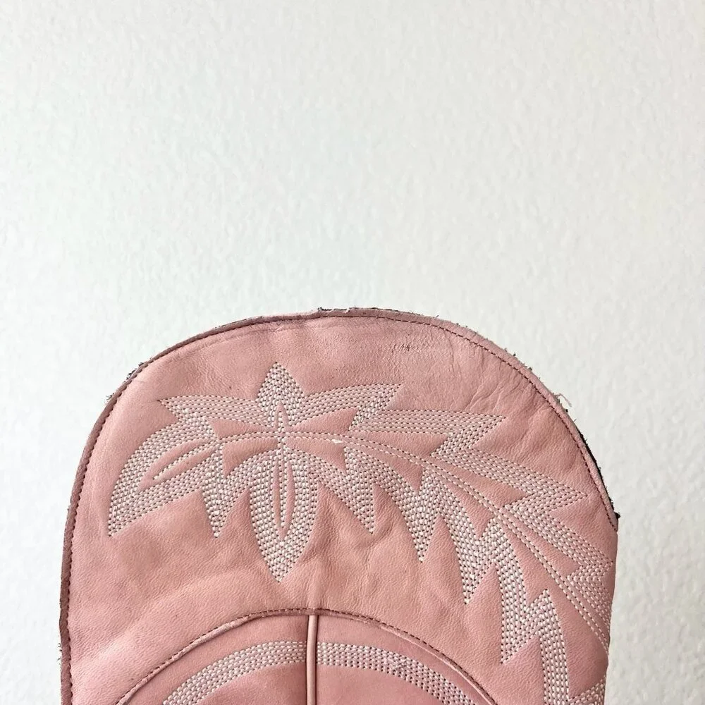 Lane LEXINGTON Over the Knee Pink Cowboy Boots Western Cowgirl Snip Toe Tall 5